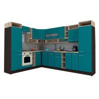 Bucatarie de Colt COSSY NEW ST. 230-310 Wenge / Decor 0245